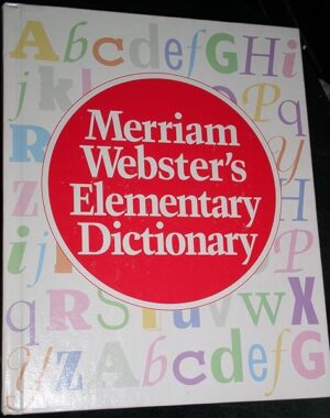 Merriam Webster 6763 Elementary Dictionary, Grades 3-5, Hardcover, 624 Pages
